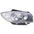 Right Headlamp (Without Beam Cap, Twin Reflector, Halogen, Takes H7/H7 Bulbs, Supplied With Motor And Bulbs, Original Equipment) for BMW 1 Series 5 Door 2008 on
