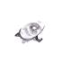 Left Headlamp (Electric Adjustment, Silver Bezel, Supplied Without Motor) for Nissan MICRA 2003 2005