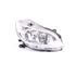 Right Headlamp (Chrome Bezel, Without Cornering Lamp, Halogen, Takes H7 / H7 Bulbs, Supplied With Levelling Motor) for Renault CLIO Grandtour 2005 2009