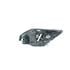 Right Headlamp (Chrome Bezel, Halogen, Takes H7/H1 Bulbs, Supplied With Motor) for Ford FOCUS II Saloon 2008 2011