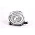 Right Headlamp (Low Beam, Halogen, Takes H7 Bulb, Supplied With Motor) for Fiat 500 2008 on