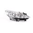 Right Headlamp for Peugeot 307 2005 2007
