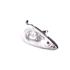 Right Headlamp (Halogen, Takes H4 Bulb, Supplied With Motor) for Ford KA 2009 on