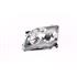 Left Headlamp (Halogen, Black Bezel) for Toyota AVENSIS Estate 2006 2008
