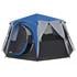 Coleman Cortes Octagon 8 Family Tent   Blue/Grey