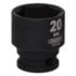 Draper 20168 Hi TORQ Impact Socket, 3/4" Sq. Dr., 20mm