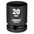 Draper 20184 Hi TORQ Impact Socket, 1/2" Sq. Dr., 20mm