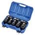 Draper 20210 Draper HI TORQ Metric Deep Impact Socket Set, 1" Sq. Dr. (8 Piece)