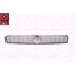 Fiat Grande Punto 2008 2010 Front Bumper Grille, Centre, Silver Grey, TUV Approved