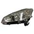 Left Headlamp (Halogen, With LED Daytime Running Lamp, Takes H7 / H7 Bulbs, Original Equipment) for Peugeot 208 2012 on