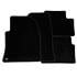 Elite Tailored Car Mats in Black for Hyundai i30 Hatchback, 2011 2017   4 Piece   3 Clips