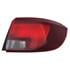 Right Rear Lamp (Outer, On Quarter Panel, Estate Models, Supplied With Bulbholder, Original Equipment) for Vauxhall ASTRA Estate 2015 Onwards