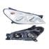 Right Headlamp (With Chrome Bezel, Halogen, Takes H7 / H1 Bulbs, Supplied With Motor, Original Equipment) for Opel ASTRA H TwinTop 2007 2009