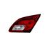 Right Rear Lamp (Inner, On Boot Lid, 5 Door Hatchback , Smoked Dark Red Type, Without Bulbholder, Original Equipment) for Opel ASTRA J 2012 2015