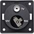 W4 12V Auxiliary Socket TV Point   Anthracite