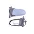 Left Wing Mirror (electric, heated, primed cover) for Opel ZAFIRA, 1999 2005