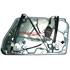 METZGER Window Regulator, Left Front Electric without electric motor (2160018)