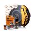 Foliatec Brake Caliper Paint Lacquer   Prestigious Gold Metallic 7 Piece Component Set