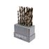 TWIST DRILL SET HSS 1 10MM /19PCS