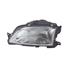 Left Headlamp (Single Reflector, H4 Bulb) for Peugeot 306 Hatchback 1993 1997