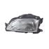 Left Headlamp (Single Reflector, H4 Bulb, Original Equipment) for Peugeot 306 Convertible 1993 1997