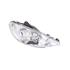 Right Headlamp (Twin Reflector, Original Equipment) for Peugeot 206 CC 1999 on