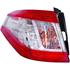 Left Rear Lamp (Estate Model Only, Outer On Quarter Panel, LED, Supplied With Bulbholder And Bulbs, Original Equipment) for Peugeot 508 SW Box Body/Estate 2011 on