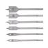 FLAT WOOD BITS 10 25MM / 6PCS