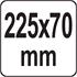 CAULKING GUN 225 X 70 MM