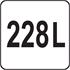 SNACK COUNTER 228L 2 DOOR