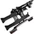 Peruzzo Atlantis Black Aluminium Tow Bar Mounted Bike Rack for 2 Bikes