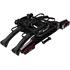 Peruzzo Atlantis Black Aluminium Tow Bar Mounted Bike Rack for 2 Bikes