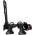 Peruzzo Atlantis Black Aluminium Tow Bar Mounted Bike Rack for 2 Bikes
