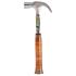 Estwing Curved Claw English Pattern Hammer with Leather Grip, 24oz/672g