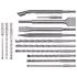 HAMMER DRILLS & CHISELS SDS PLUS 14PCS