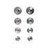 8 PCS DOWELLING CENTRE POINTS