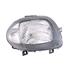 Right Headlamp (Single Reflector, H4 Bulb) for Renault CLIO Mk II 1998 2000