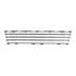 Renault Clio 2009 2013 Front Bumper Grille, Lower, Inner Section