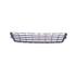 Renault Clio 2009 2012 Front Bumper Grille, Lower, Outer Section, Matte Dark Grey, TUV Approved