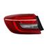 Left Rear Lamp (Outer, On Quarter Panel, LED / Halogen, Supplied Without Bulbholder) for Renault CLIO V 2019 Onwards