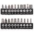 Draper 24223 HI TORQ Metric Socket and Bit Set, 1/4" Sq. Dr. (40 Piece)