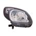 Right Headlamp (Halogen, Takes H4 Bulb, Black Bezel, For Z.E Models, Supplied Without Motor) for Renault KANGOO 2013 on
