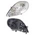 Left Headlamp (With Clear Indicator, Halogen, Takes H4 Bulb, Supplied Without Motor) for Vauxhall VIVARO Combi 2007 on