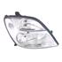 Right Headlamp (Silver Bezel) for Renault SCÉNIC I 1999 2003