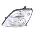 Left Headlamp (Silver Bezel, Original Equipment) for Renault SCÉNIC I 1999 2003