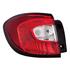Left Rear Lamp (Outer, On Quarter Panel, Supplied Without Bulbholder) for Renault CAPTUR 2013 on