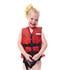 JOBE Kids Scribble Vest   Red   One Size 30 40kg