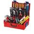 KNIPEX L BOXX Plumbing Tool Kit, 52 Parts, 357mm
