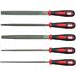 STEEL FILE SET 200MM 5PCS