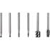 6PCS SET OF ROTARY FILES FOR MINI GRINDE